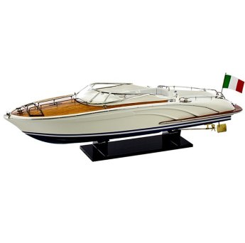 Модель катера Riva Rama белый, 65 см
